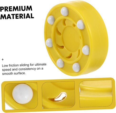 Professional Roller Hockey Puck for Men and Women Smooth Glide Training Ball for Indoor and Outdoor Floor Use Dry Land Hockey Puck for Competition and Skill Development in Saudi Arabia