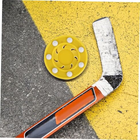 Professional Roller Hockey Puck for Men and Women Smooth Glide Training Ball for Indoor and Outdoor Floor Use Dry Land Hockey Puck for Competition and Skill Development in Saudi Arabia