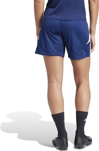 adidas Women's Tiro 24 Training Short, Team Navy Blue/White, Small in Saudi Arabia