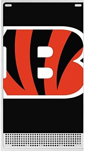 Skinit Decal Gaming Skin Compatible with Xbox Series S Bundle - Officially Licensed NFL Cincinnati Bengals Black & White Design in Saudi Arabia