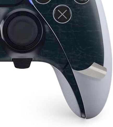 Skinit Decal Gaming Skin Compatible with PS5 DualSense Edge Pro Controller - Officially Licensed NBA Los Angeles Lakers Black Animal Print Design in Saudi Arabia