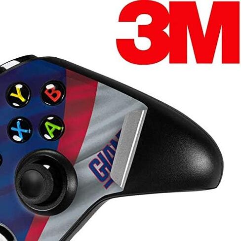 Skinit Decal Gaming Skin Compatible with Xbox One X Controller - Officially Licensed NFL New York Giants Design in Saudi Arabia
