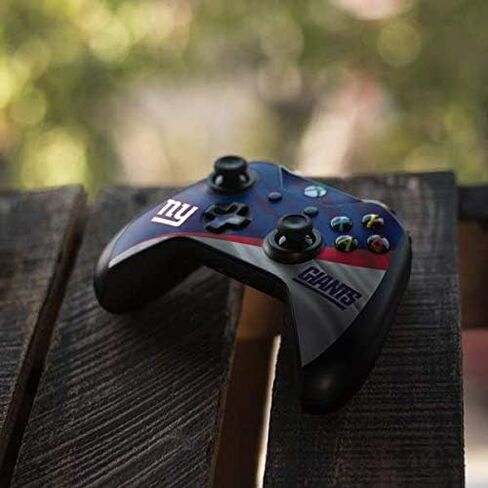 Skinit Decal Gaming Skin Compatible with Xbox One X Controller - Officially Licensed NFL New York Giants Design in Saudi Arabia