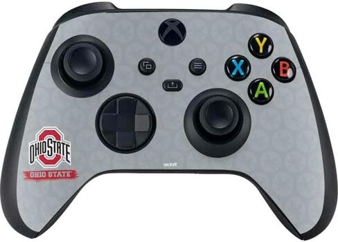 Skinit Decal Gaming Skin Compatible with Xbox Series X Controller - Officially Licensed Ohio State University Buckeyes Red Logo Design in Saudi Arabia
