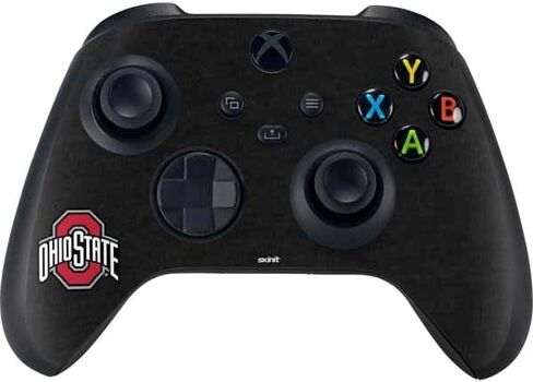 Skinit Decal Gaming Skin Compatible with Xbox Series X Controller - Officially Licensed Ohio State University Buckeyes Red Logo Design in Saudi Arabia