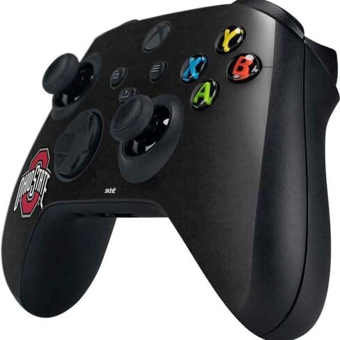Skinit Decal Gaming Skin Compatible with Xbox Series X Controller - Officially Licensed Ohio State University Buckeyes Red Logo Design in Saudi Arabia