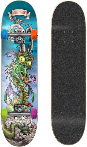 SkateXS Beginner Dragon Street Skateboard in Saudi Arabia