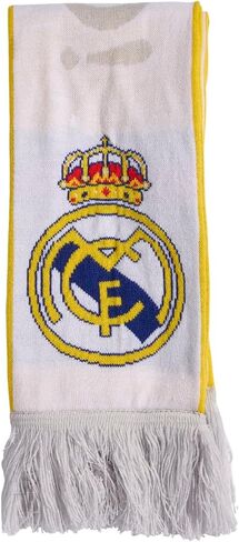 adidas Unisex-Adult Real Madrid Home Scarf, White/Bold Gold/Solid Grey, No Size in Saudi Arabia