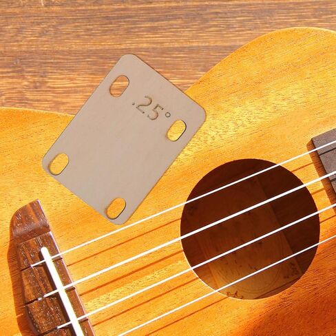 3pcs Guitar Neck Shims for Electric Bass Spacers for Precise Neck Angle Adjustment Easy Installation in Saudi Arabia