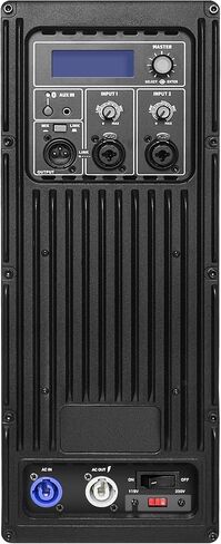 Sound Town Oberon Series 15" 1400W Powered PA/DJ Speaker with 2-Channel Mixer and Onboard DSP, TWS Bluetooth, Plywood, Black (OBERON-115PW) in Saudi Arabia