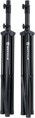 Rockville Karaoke System Bundle: RPG122K Dual 12" Powered Speakers, RCDR10B Dual RCA Cable, RNRMR10 3.5mm to Dual RCA Cable, RWM1203VH VHF Wireless Mic System, 4-Items in Kuwait