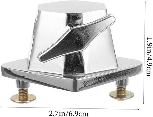 Drum Hardware Floor Tom Leg Bracket Replacement Plated Support for Snare Drum Stability and Balance Practical Drummers in Saudi Arabia