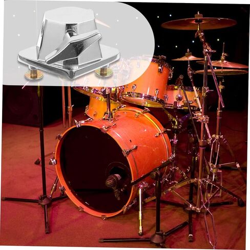 Drum Hardware Floor Tom Leg Bracket Replacement Plated Support for Snare Drum Stability and Balance Practical Drummers in Saudi Arabia