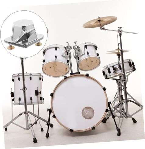 Drum Hardware Floor Tom Leg Bracket Replacement Plated Support for Snare Drum Stability and Balance Practical Drummers in Saudi Arabia