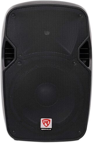 (2) مكبرات صوت DJ PA سلبية مقاس 12 بوصة من Rockville SPGN124 بقدرة 2400 وات + حوامل + كابلات + حقيبة حمل in Kuwait