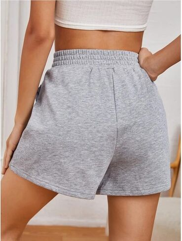 Sweat Shorts for Women Trendy Casual Athletic Running Shorts 2025 Summer Lightweight High Waist Vacation Outfits in Saudi Arabia