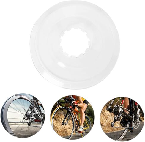 SUPVOX 4pcs Bicycle Flywheel Protector Covers Plastic Road Bike Gear Guards for Mountain Bike Adjustable Wheel Protectors for Enhanced Durability and Safety in Saudi Arabia