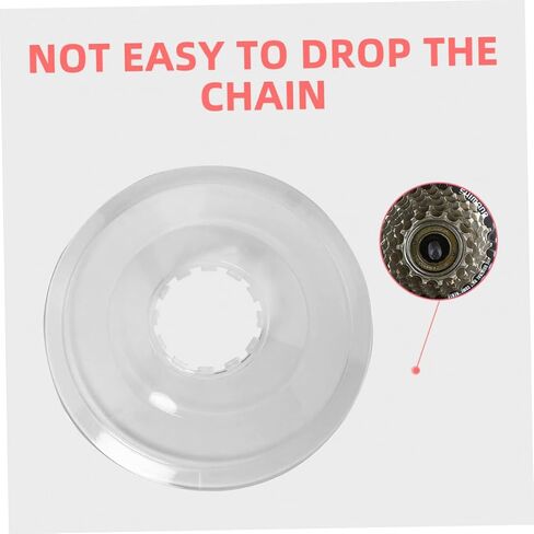 SUPVOX 4pcs Bicycle Flywheel Protector Covers Plastic Road Bike Gear Guards for Mountain Bike Adjustable Wheel Protectors for Enhanced Durability and Safety in Saudi Arabia