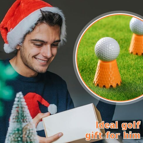 8 Pack Golf Simulator Tees, TPU Golf Tees 1/4"-2" Height, Durable Practice Tee for Indoor Outdoor Winter Training, Driving Range & Turf Mats in Saudi Arabia