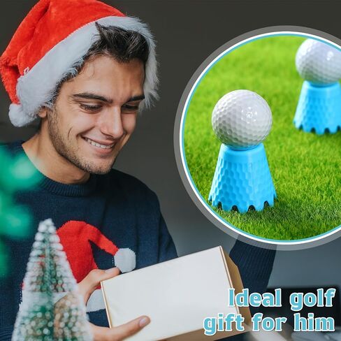 8 Pack Golf Simulator Tees, TPU Golf Tees 1/4"-2" Height, Durable Practice Tee for Indoor Outdoor Winter Training, Driving Range & Turf Mats in Saudi Arabia