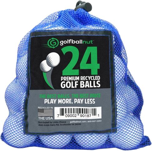 Used and Recycled for Vice White Bulk Mix Near Mint - 4A Quality Golf Balls Mesh Bag Included in Kuwait