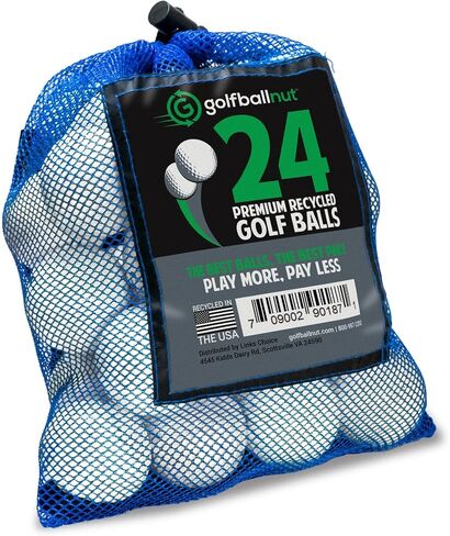 Used and Recycled for Vice White Bulk Mix Near Mint - 4A Quality Golf Balls Mesh Bag Included in Kuwait