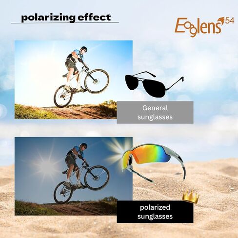 Outdoor Sports photochromic or polarized wrap around Cycling Sunglasses for Men & Women TR90 Frame UV Protection in Saudi Arabia
