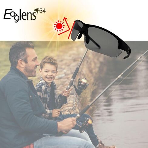 Outdoor Sports photochromic or polarized wrap around Cycling Sunglasses for Men & Women TR90 Frame UV Protection in Kuwait