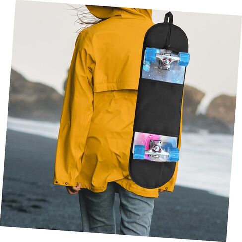 Alipis Portable Skateboard Shoulder Bag Strap Tear-resistant Skateboard Sling for Adults Teens with Zipper Closure and Storage in Saudi Arabia