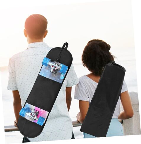 Alipis Portable Skateboard Shoulder Bag Strap Tear-resistant Skateboard Sling for Adults Teens with Zipper Closure and Storage in Saudi Arabia
