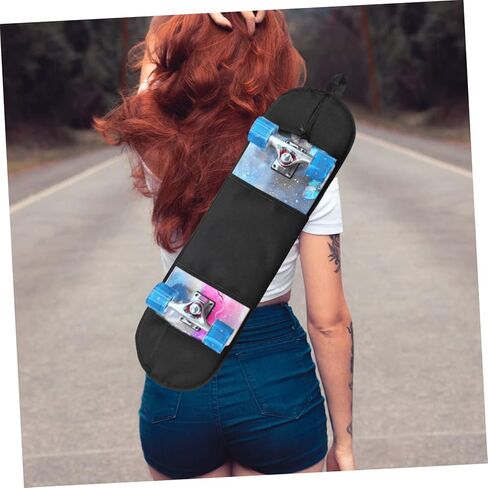 Skateboard Sling Bag Lightweight Skateboard Carrier for Protection Dual-use Shoulder Crossbody Bag for Boards Portable Drift Board Storage for Skateboarders in Kuwait