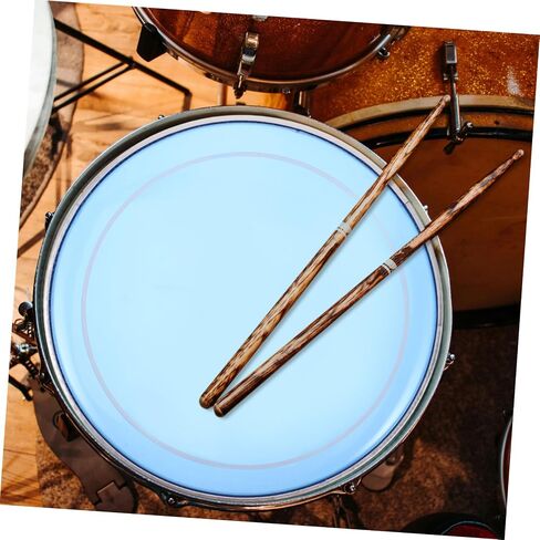 Milisten Jazz Drum Double-skin Drum Head Blue Double-layer Oil Skin Polyester Film Cover Replacement for Musical Instrument Parts in Saudi Arabia
