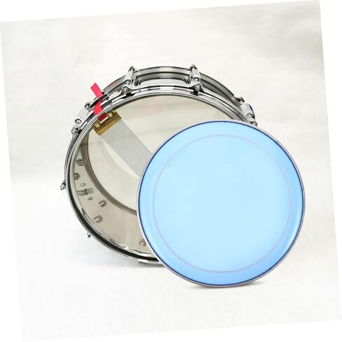 Milisten Jazz Drum Double-skin Drum Head Blue Double-layer Oil Skin Polyester Film Cover Replacement for Musical Instrument Parts in Saudi Arabia