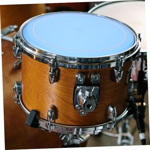 Milisten Jazz Drum Double-skin Drum Head Blue Double-layer Oil Skin Polyester Film Cover Replacement for Musical Instrument Parts in Saudi Arabia