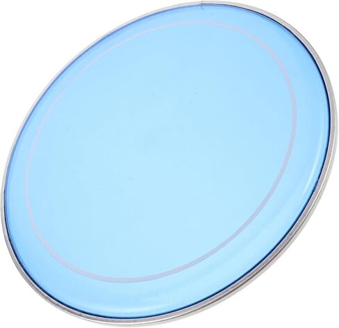 Hemoton Drum Skin Replacement Double-skin Jazz Drum Head Polyester Film Blue Musical Instrument Accessory in Saudi Arabia