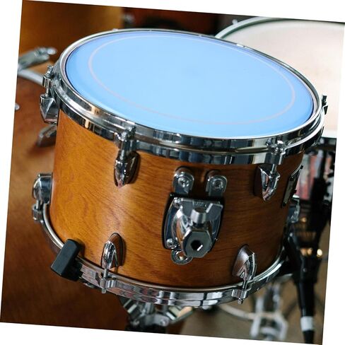 Hemoton Drum Skin Replacement Double-skin Jazz Drum Head Polyester Film Blue Musical Instrument Accessory in Saudi Arabia