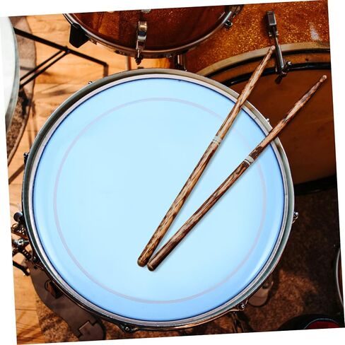 Hemoton Drum Skin Replacement Double-skin Jazz Drum Head Polyester Film Blue Musical Instrument Accessory in Saudi Arabia