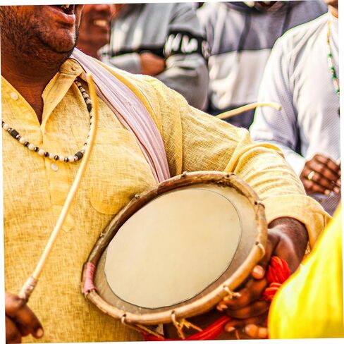2pcs Goat Drum Skin Replacement Authentic Djembe Congo Drum Head Covers for Enhanced Sound Quality Durability for Percussion Instrument Repair in Saudi Arabia