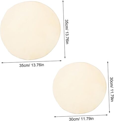 BESPORTBLE 2pcs Goat Skin Drum Head Replacement Compatible User Friendly Installation for Djembe and Congo Drums Authentic Sound Quality in Saudi Arabia