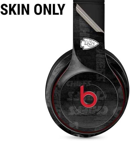 Skinit Decal Audio Skin Compatible with Beats Solo 3 Wireless - Officially Licensed NFL Kansas City Chiefs Team Motto Design in Saudi Arabia