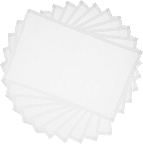 Hemoton 10-Pack Athletic Race Bibs for Running Blank Number Bibs Made of Sturdy Fabric for Marathons and Sports Events in Saudi Arabia