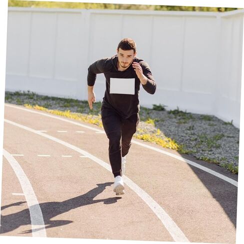Hemoton 10-Pack Athletic Race Bibs for Running Blank Number Bibs Made of Sturdy Fabric for Marathons and Sports Events in Saudi Arabia