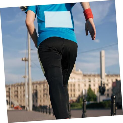 Hemoton 10-Pack Athletic Race Bibs for Running Blank Number Bibs Made of Sturdy Fabric for Marathons and Sports Events in Saudi Arabia