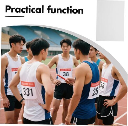 VICASKY Race Bibs for Marathon Track Events Weatherproof Design for Enhanced Performance Quick Attachment System in Saudi Arabia