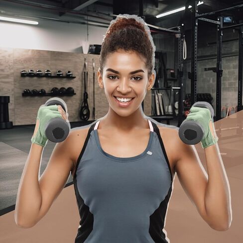 Silicone Yoga Gloves for Women Non Slip Fingerless Pilates Gloves for Gym Exercise Workout Weight Training Mitten One Size Fits Most Women Men in Saudi Arabia