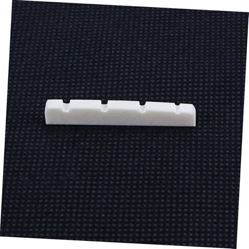 Generic 4 سلسلة سلسلة باس الغيتار العظام الجوز قبل مشقوق عظم الثور ملحق لتحسين لهجة وسهولة التركيب in Kuwait