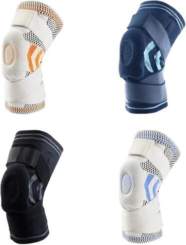 وسادة الكوع قطعة واحدة من الأكمام الضاغطة لدعامة الركبة مع وسادة جل الرضفة ومثبتات جانبية تدعم ضمادة حماية الكوع (رمادي برتقالي، مقاس XL) in Kuwait