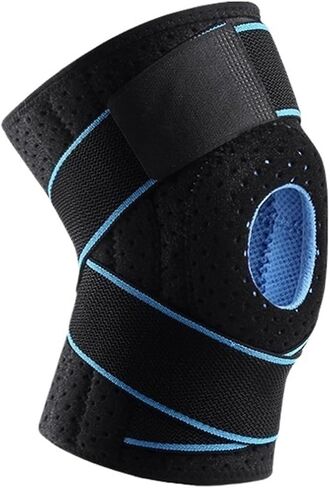 Wheel Speed Sensor Fitness Kneepad Bandage Pressurized Elastic Knee Pads Joints Sports Gear ABS Wheel Speed Sensor Front(AB051-GY) in Saudi Arabia