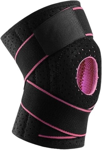 Wheel Speed Sensor Fitness Kneepad Bandage Pressurized Elastic Knee Pads Joints Sports Gear ABS Wheel Speed Sensor Front(AB051-GY) in Saudi Arabia
