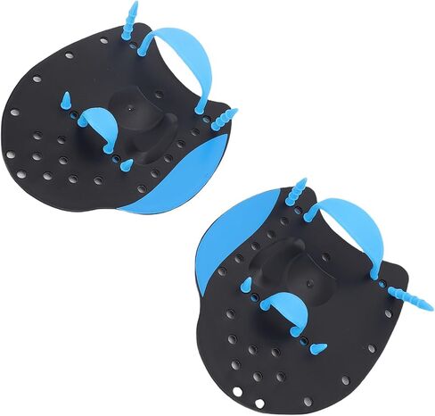 Swimming Hand Paddles, Silicone Polypropylene Hand Fin Flipper Paddle, Adjustable Strap Swimming , Water Resistances Equipment for Swim Training in Saudi Arabia
